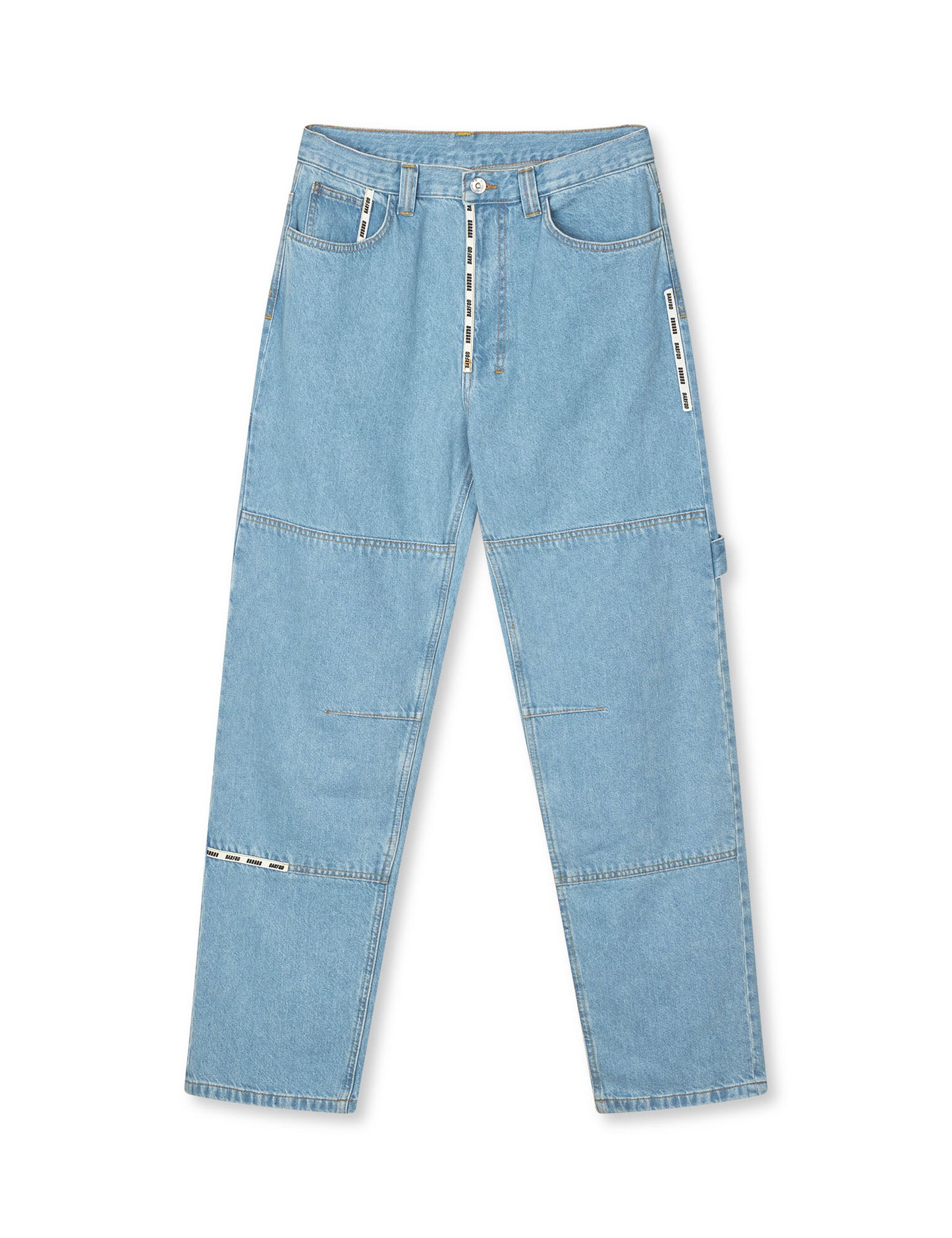 MB Denim Janitor Jeans, Light Blue