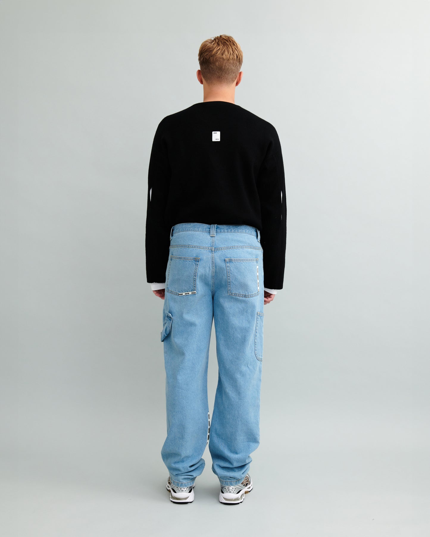 MB Denim Janitor Jeans, Light Blue