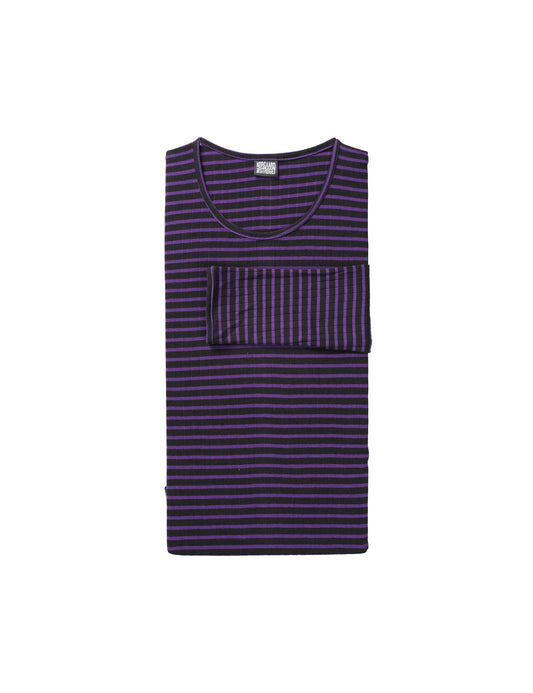 101 NPS Stripes, Dark Purple/Black